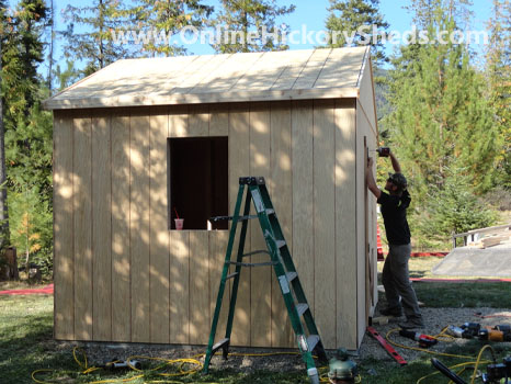 Utility Shed Built On-Site