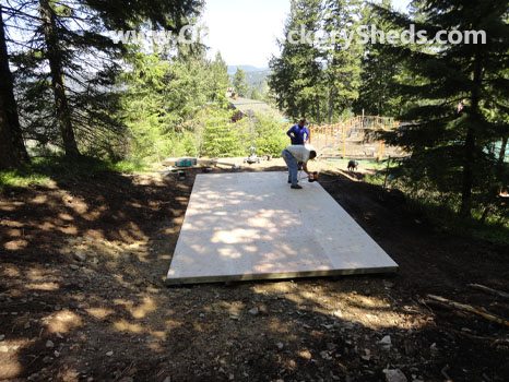 Lofted Barn Built On-Site