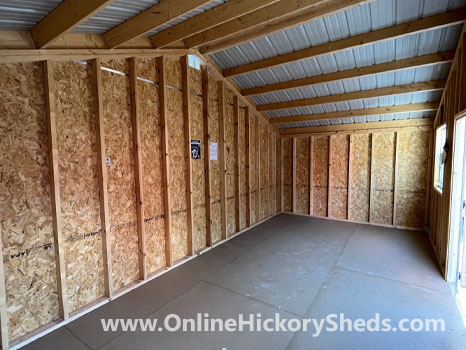 Old Hickory Side Gable Sheds