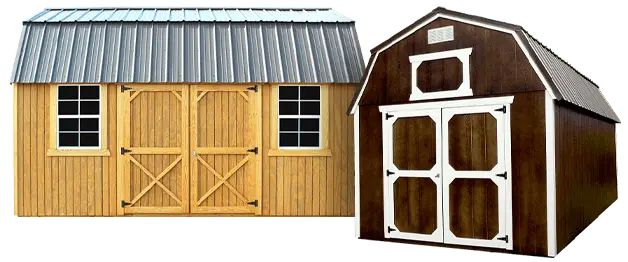 Old Hickory Sheds Lofted Barns