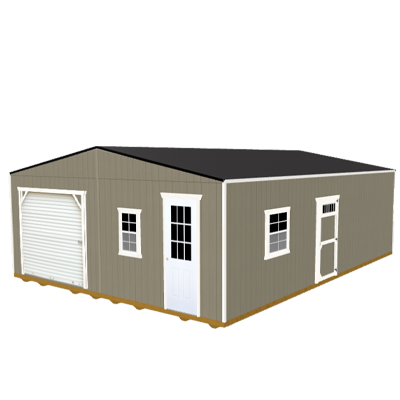 hickory sheds double wide utility shed new