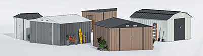 metal-sheds Patiowell Metal Sheds